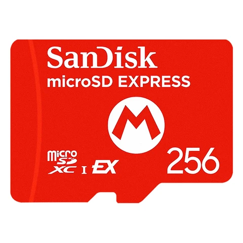 SanDisk microSD Express карта памяти для Nintendo Switch 2 256 ГБ