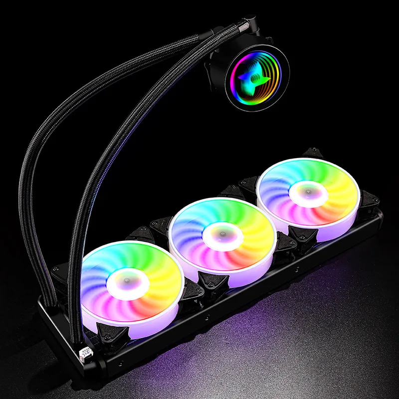 

CPU Water Cooling Cooler Fan Ventilador RGB For Intel LGA 1150 1151 1155 1200 1366 2011 AMD AM3 AM4 Liquid Radiator Kll