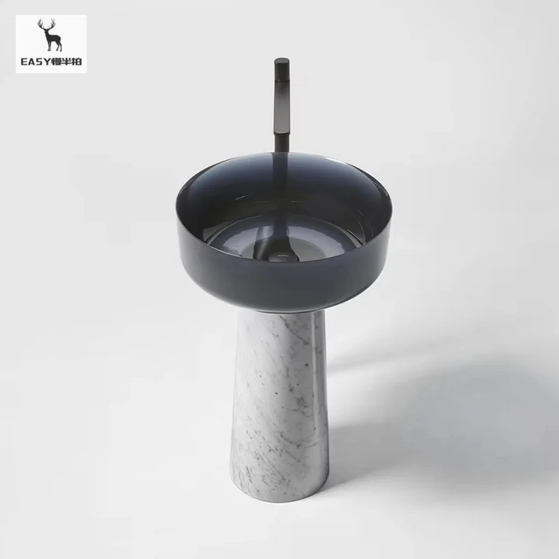 CX151FU Высокое качество для ванной комнаты темно-коричневый прозрачный смоляный