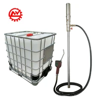 portable air operated lubricating barrel transfer pneumatic oil dosing pump