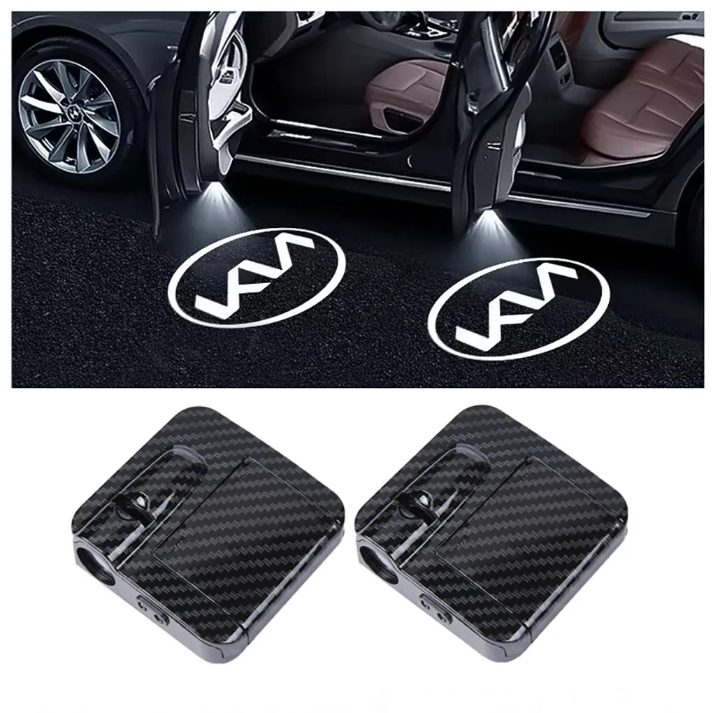 

2PCS LED Auto Logo Car Door Laser Projector Light Welcome KN Infra-red Sensor Light For KIA Accessories Decorative lamp