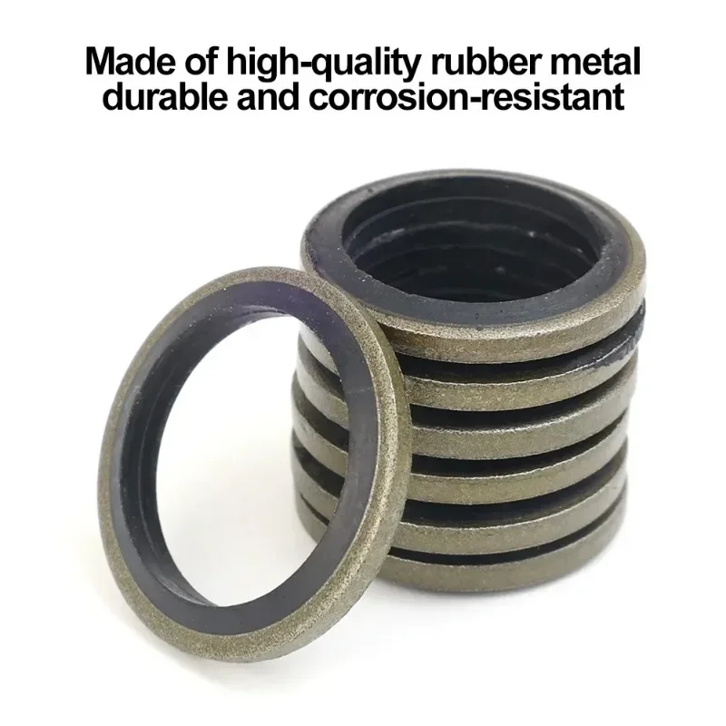 M6-M16 Прокладка пробки поддона Винт для слива масла автомобиля Комбинированная