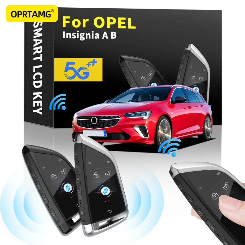 

Car Smart Remote Control Key LCD Display for Keyless Smart Key For OPELVivaro A B 2000 2001 2002 2003-2018 2019 2020 2001 2002