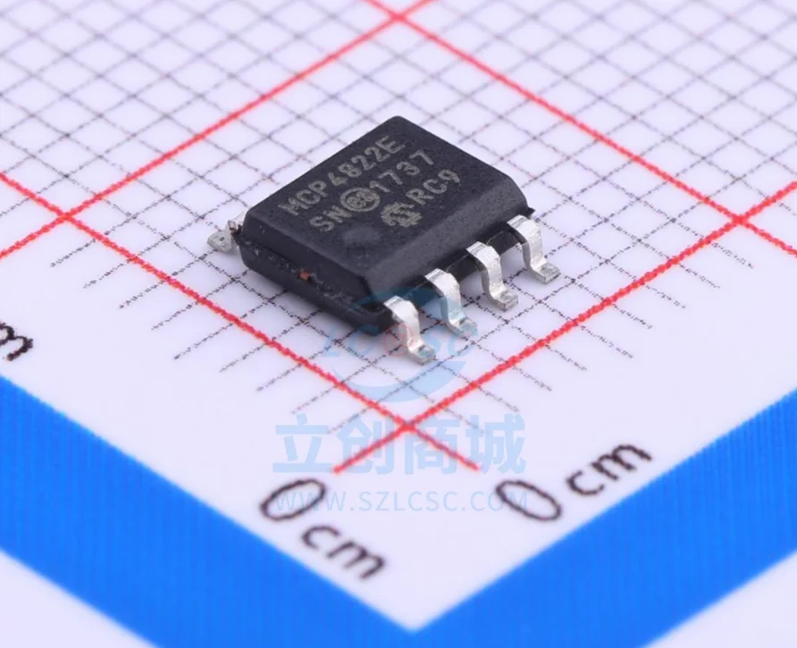 

MCP4822-E/SN Package SOIC-8 новый оригинальный Оригинальный оригинальный цифро-аналоговый чип преобразования DAC