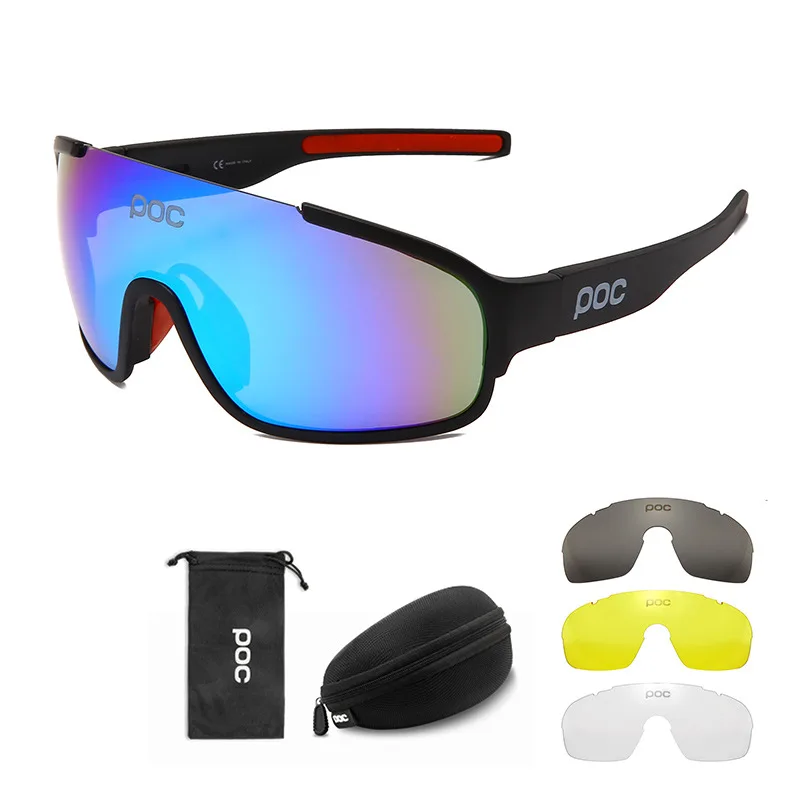 

Crave Cycling Glasses Outdoor Sport UV400 Sunglasses Men Women Bicycle Bike MTB Glasses UV400 Goggles with 4 Lens