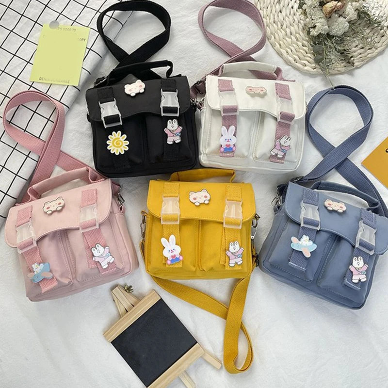 

All-match Shoulder Crossbody Bags for Women Students Adjustable Thin Strap Girls Shopping Dating Purses and Handbags