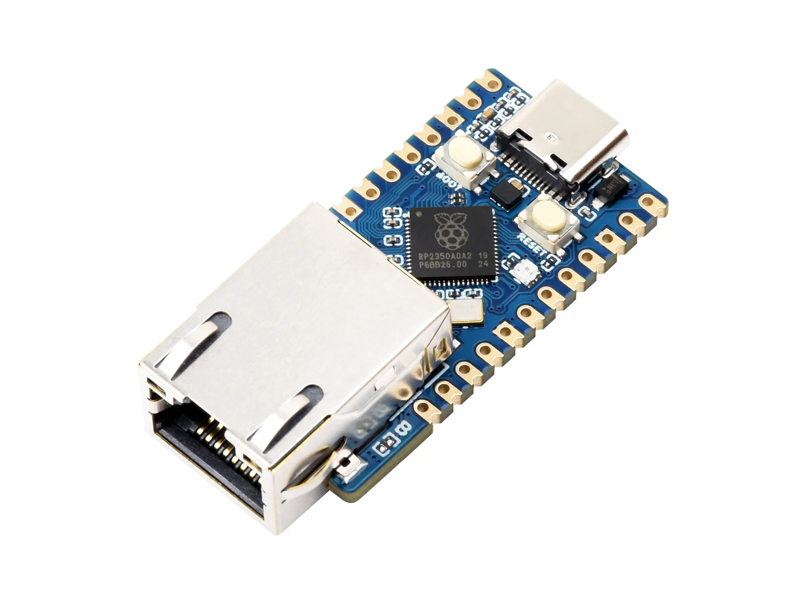 Мини-плата разработки Waveshare RP2350-ETH модуль порта Ethernet RP2350 макетная плата