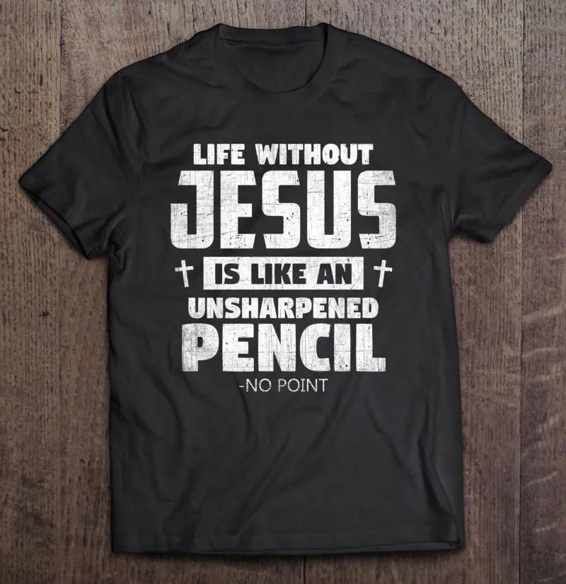 

Мужская футболка унисекс, черная футболка с надписью на тему христианской религиозной веры