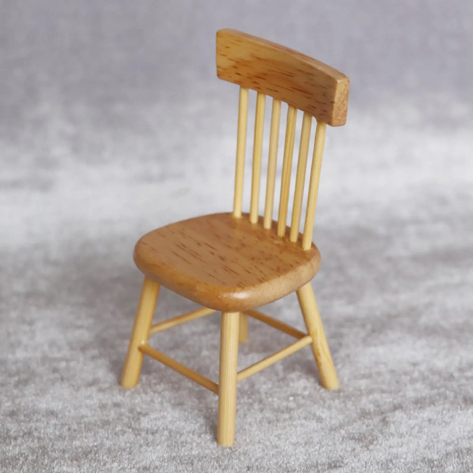 

1/12 Dollhouse Dining Furniture Model Miniature for Kids Gifts Pretend Play Kitchen Decoration