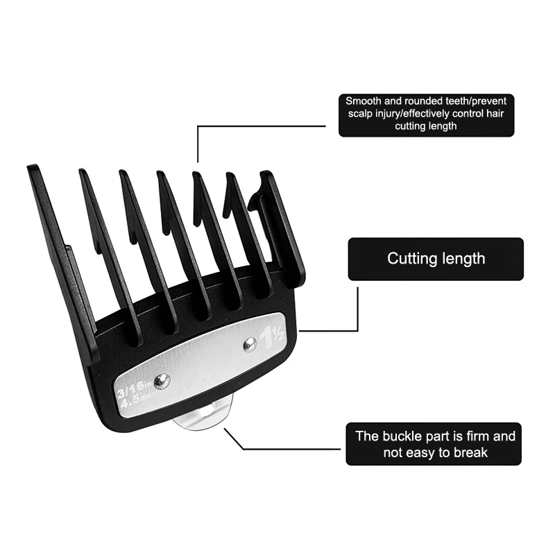 2 шт. ограничительная расческа для машинки стрижки волос защита триммера