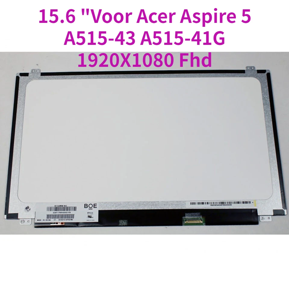 

15,6 "Матрица ноутбука Led Lcd-экран для Acer Aspire 5 A515-43 A515-41G 1920X1080 Fhd Ips дисплей без сенсорного управления