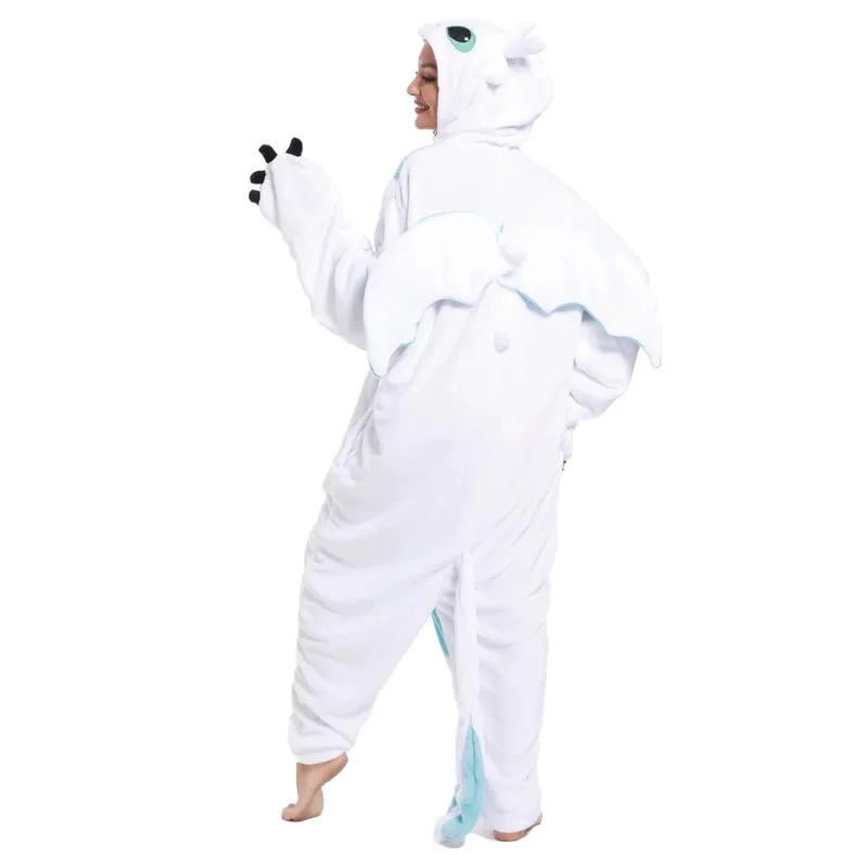 Новинка 2025 года пижама кигуруми с героями мультфильмов беззубые пижамы для