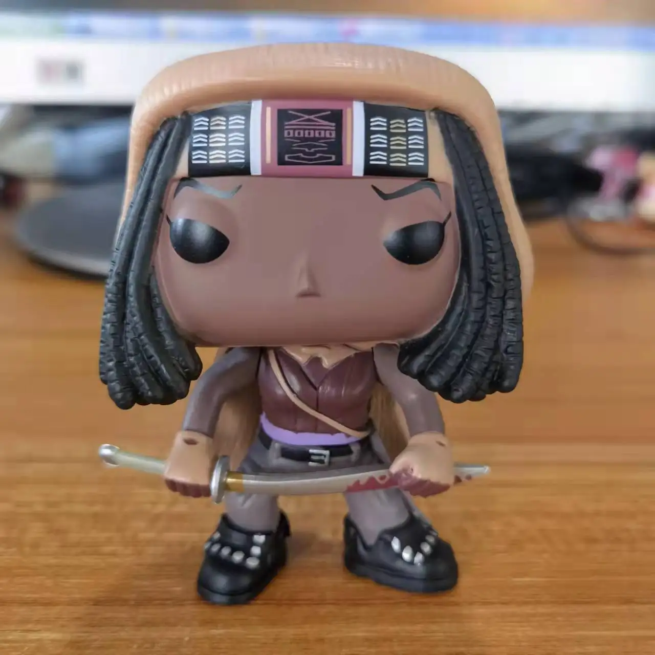 

Anime Michonne Vinyl Model Figure 10cm