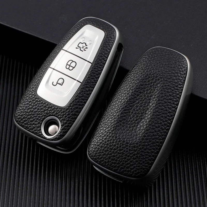 

TPU Car Key Case Cover For Ford Ranger C-Max S-Max Focus 2 3 MK3 ST RS Ecosport Kuga Escape Fiesta Galaxy Mondeo Transit Tourneo