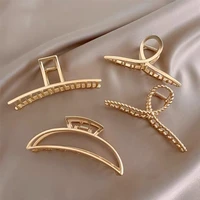 fashion 5pcslot large hair claw clips for woman large shark clipsstrong hold jaw clip wlhw112