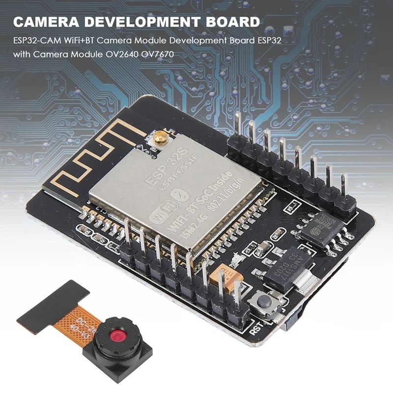 Модуль камеры Wi-Fi + BT макетная плата ESP32 с модулем OV2640 OV7670