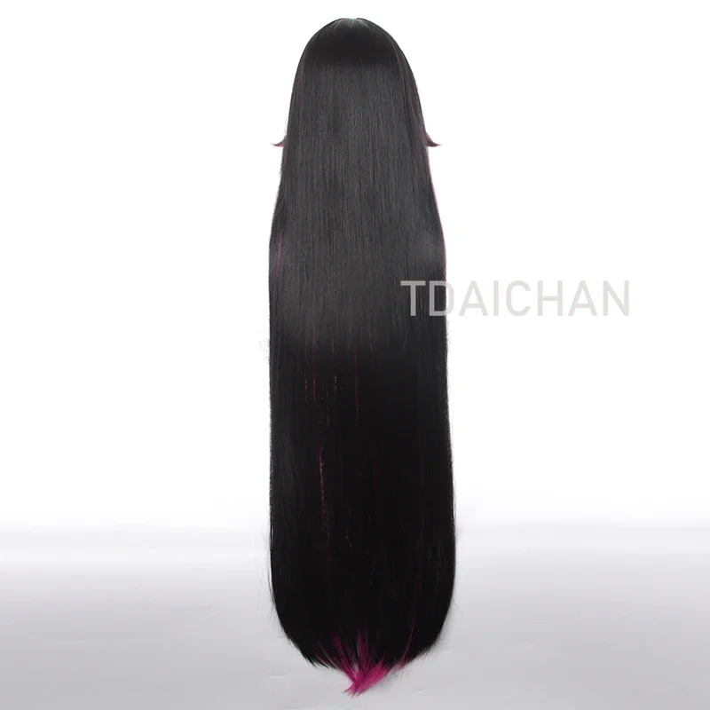 Genshin Impact Colombina парик для косплея девушка Damselette Fatui Snezhnaya длинный разноцветный