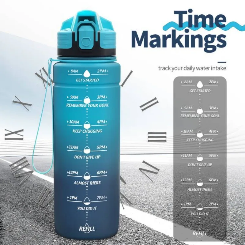 Летняя Спортивная бутылка для воды из тритана 500 мл