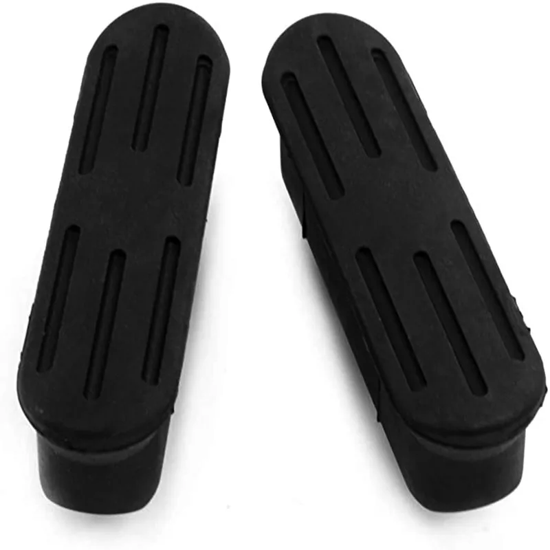 Motorcycle Front Footpeg Plate Footrest Rubber Extended For R1100GS R1200GS 2005-2013 F650GS 2001-2007