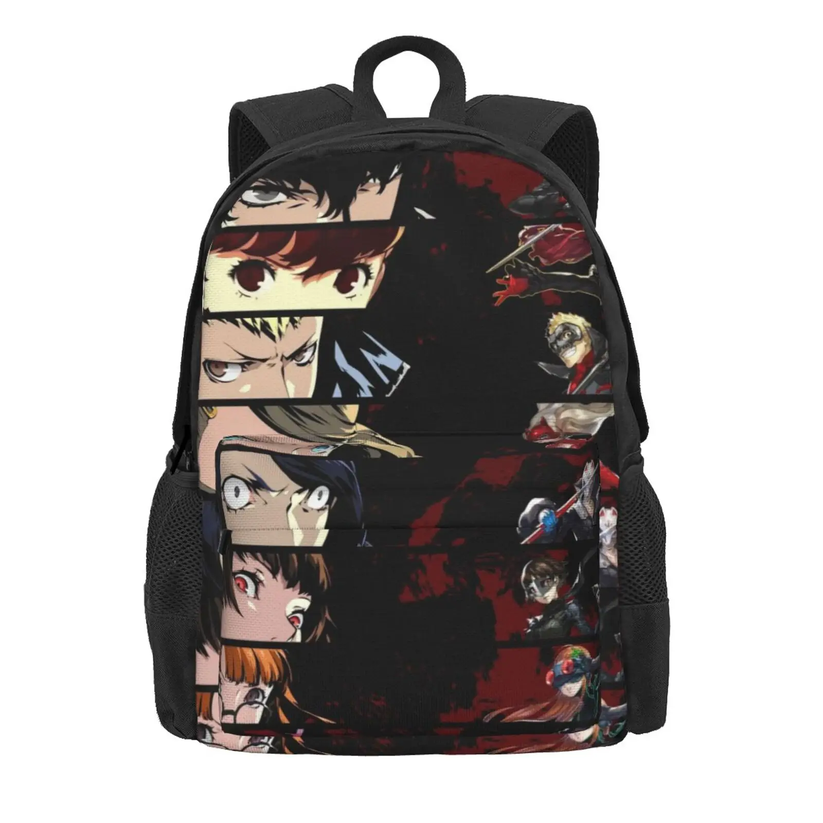 

Сумка на плечо для женщин и мужчин, школьный ранец в стиле аниме Persona 5, 12