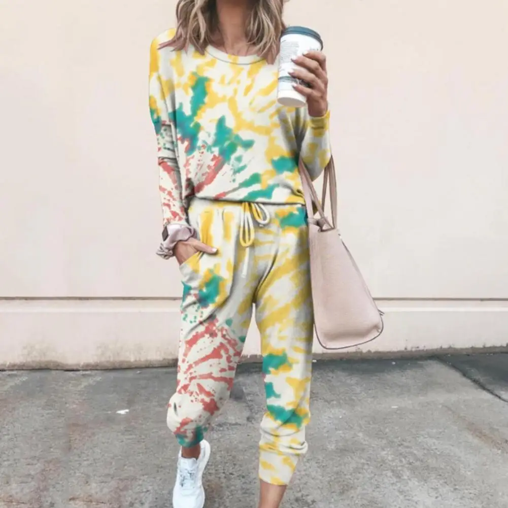 

Warm Simple Long Sleeve Loose Casual Tracksuit Thick Casual Tracksuit Shrinkable Cuffs Ladies Clothing