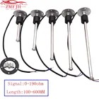 Датчик уровня топлива 0-100 Ом, 125 мм, 150 мм, 200 мм, 250 мм, 400 мм