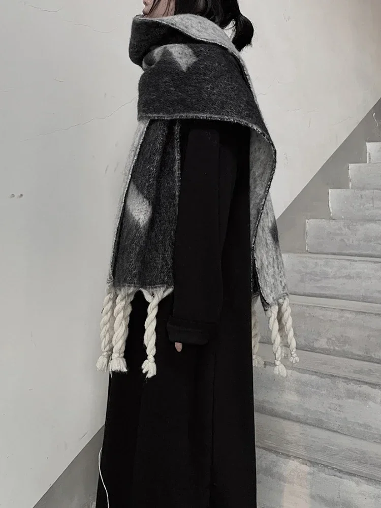 Женский винтажный шарф UMI MAO