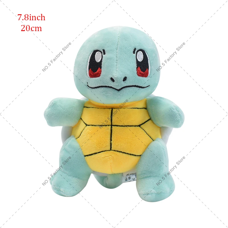 Игрушка Pokemon Peluche Toy Squirtle Evolution Wartortle Blastoise Plush Doll Soft Stuffed Animals Toys Kawaii Room Decor for Children - Плюшевая кукла Pokemon Squirtle Evolution Wartortle Blastoise мягкие игрушки Kawaii для детской комнаты.