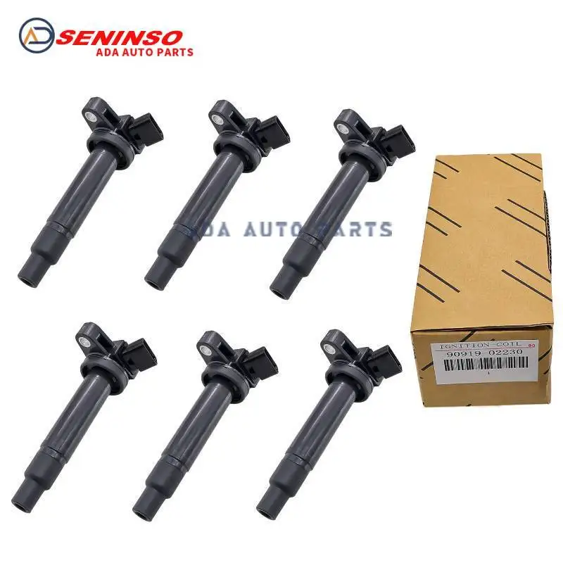 

6 шт. катушка зажигания 90919-02230 для Lexus GS300 GS400 GS430 90919 02230 9091902230 9008019027 для Toyota 4runner Altezza Chaser