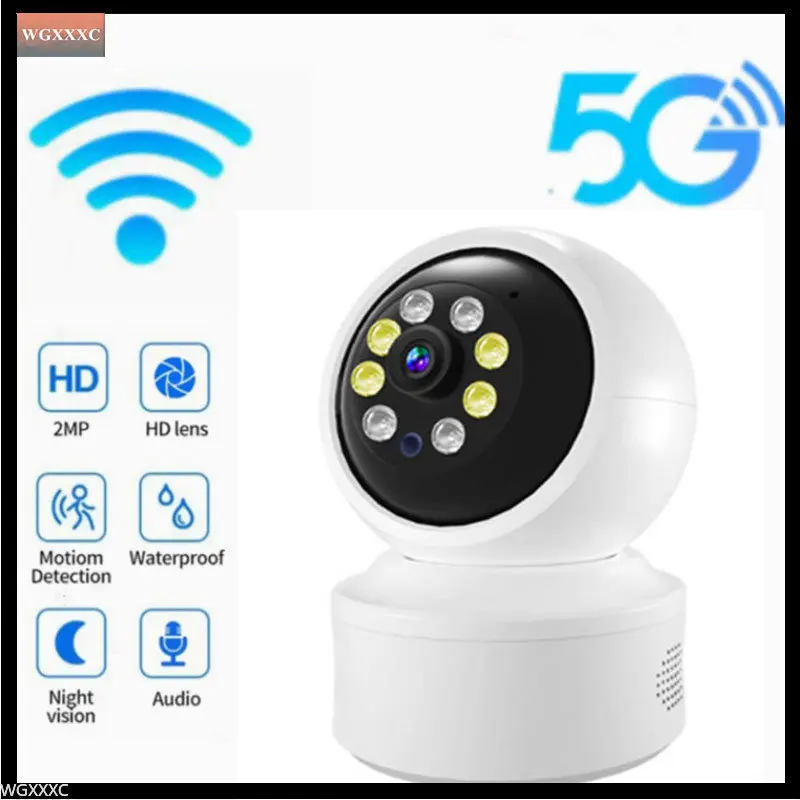 

IP-камера видеонаблюдения, 2 МП, 2,4G/телефон, Wi-Fi, PTZ
