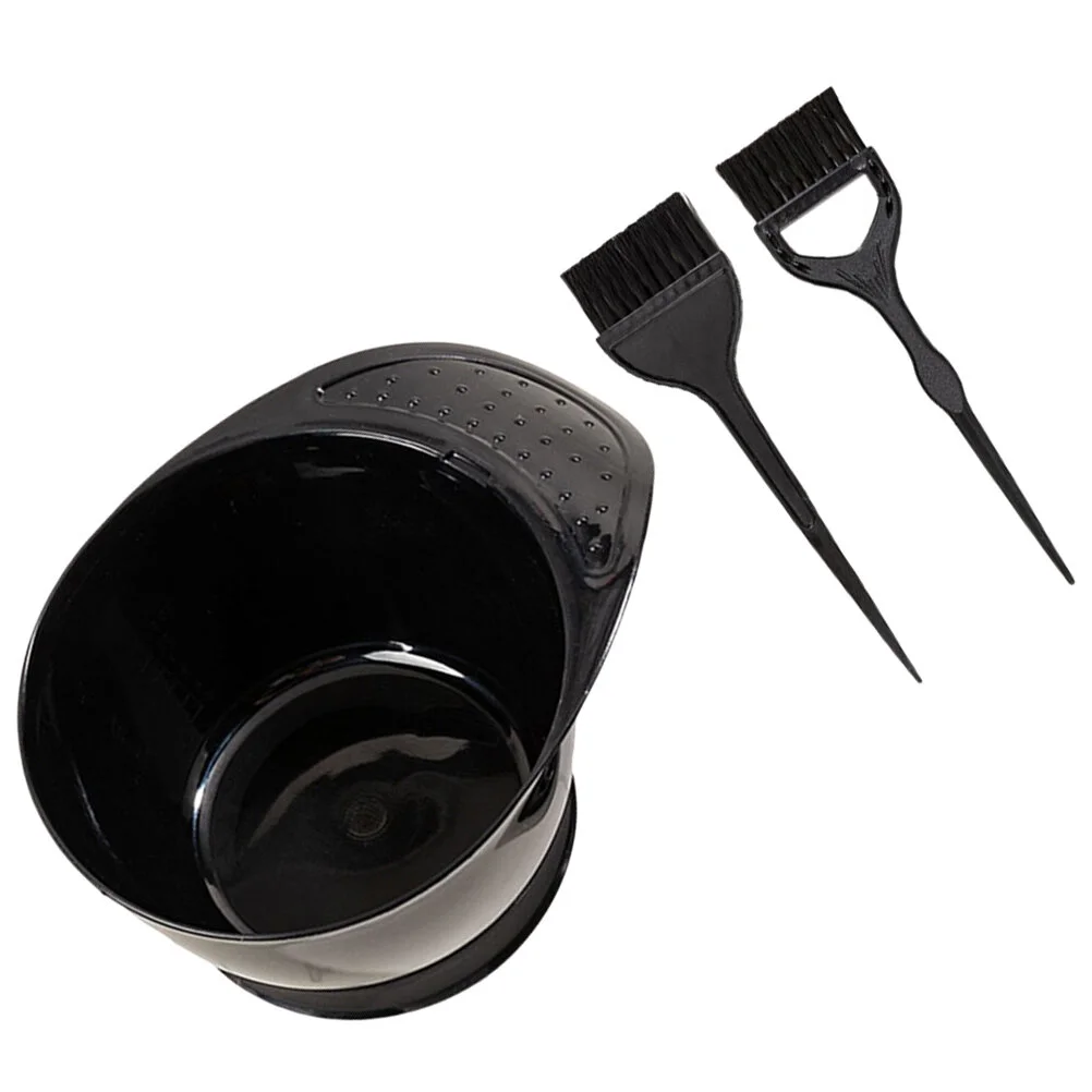 

1 Set Hair Coloring Mixing Bowl Hair Dye Brush Applicator Hair Dye Brushes Tools