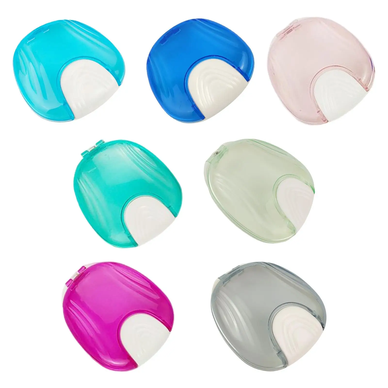 

Retainer Case Press to Open Storage Soak Container for Travel