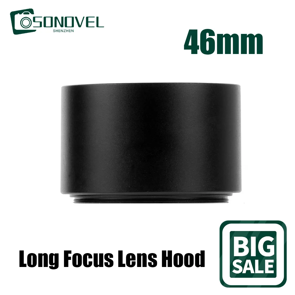 

43mm Metal Hood Long Focus Telephoto Lens for Canon Nikon Sony Panasonic Lumix Pentax Olympus Samsung NX500 NX3000 NX3300 DSLR