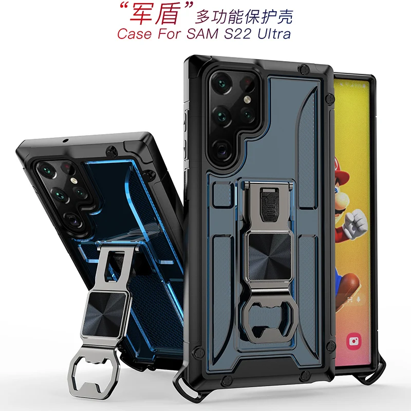 Противоударный бронированный чехол-подставка для Samsung Galaxy S20 S30 S22 S21 FE Plus Противоударный бронированный чехол-подставка для Samsung Galaxy S20 S30 S22 S21 FE Plus