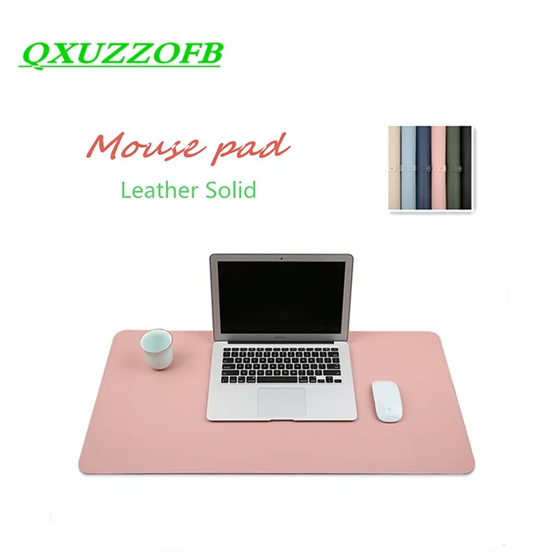

Большой размер коврик для мыши, офисный стол, протектор, коврик из искусственной кожи, водонепроницаемый коврик для мыши, Настольный коврик ...