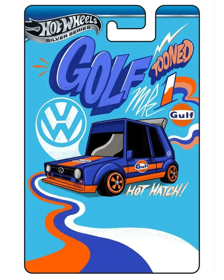 Hot Wheels Silver Series 2025 Gulf Toone Mix 2