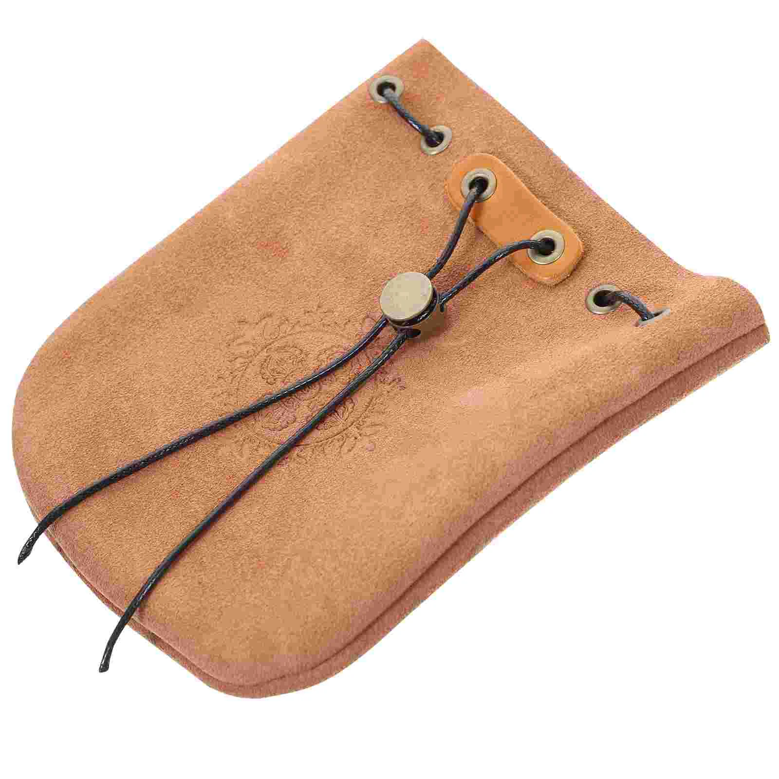 

Drawstringpouchgiftpouches Jewelrypursestorage Vintage Womenchristmas Shoe Trinket Faux Presents Double Fleece Medieval