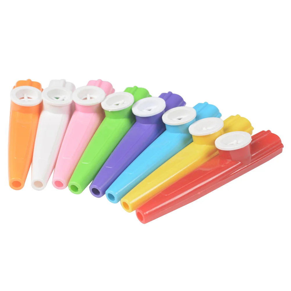 

24pcs Assorted Colors Plastic Kid Suit Kids Preschool Educational Toys Flutes Musical Instruments Kid Suit