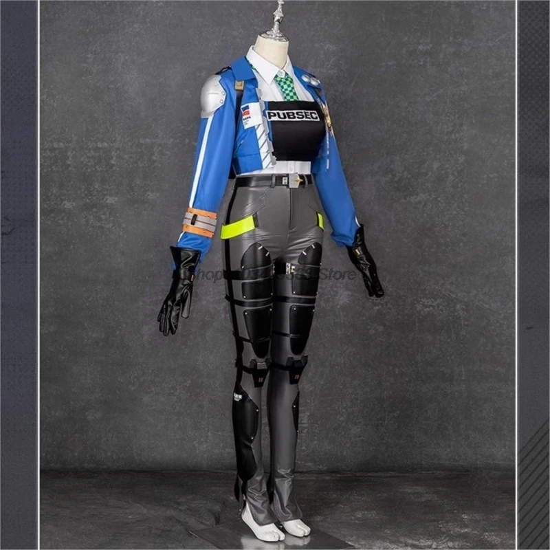 Костюм для косплея Чжу Юань парик зоны Zenless униформа расследований по закону