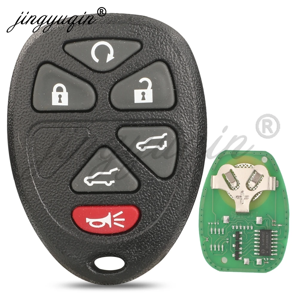 

Беспроводной Ключ-пульт Jingyuqin 433 МГц Для Buick Lucerne, Chevrolet, Cadillac DTS, GMC