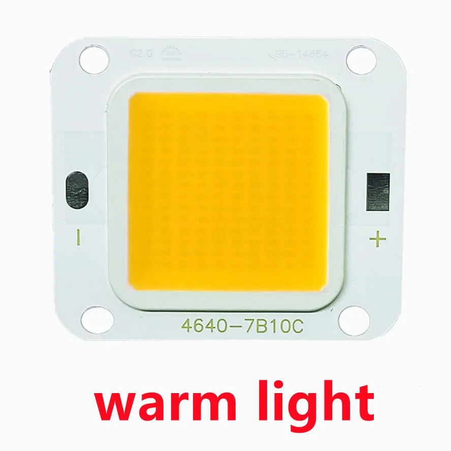 

Светодиодные COB-чипы WZQQT 10-100W 27-36V холодный/теплый белый 100lm/W