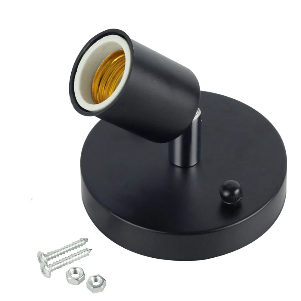 

Металлический патрон E14 для настенного светильника