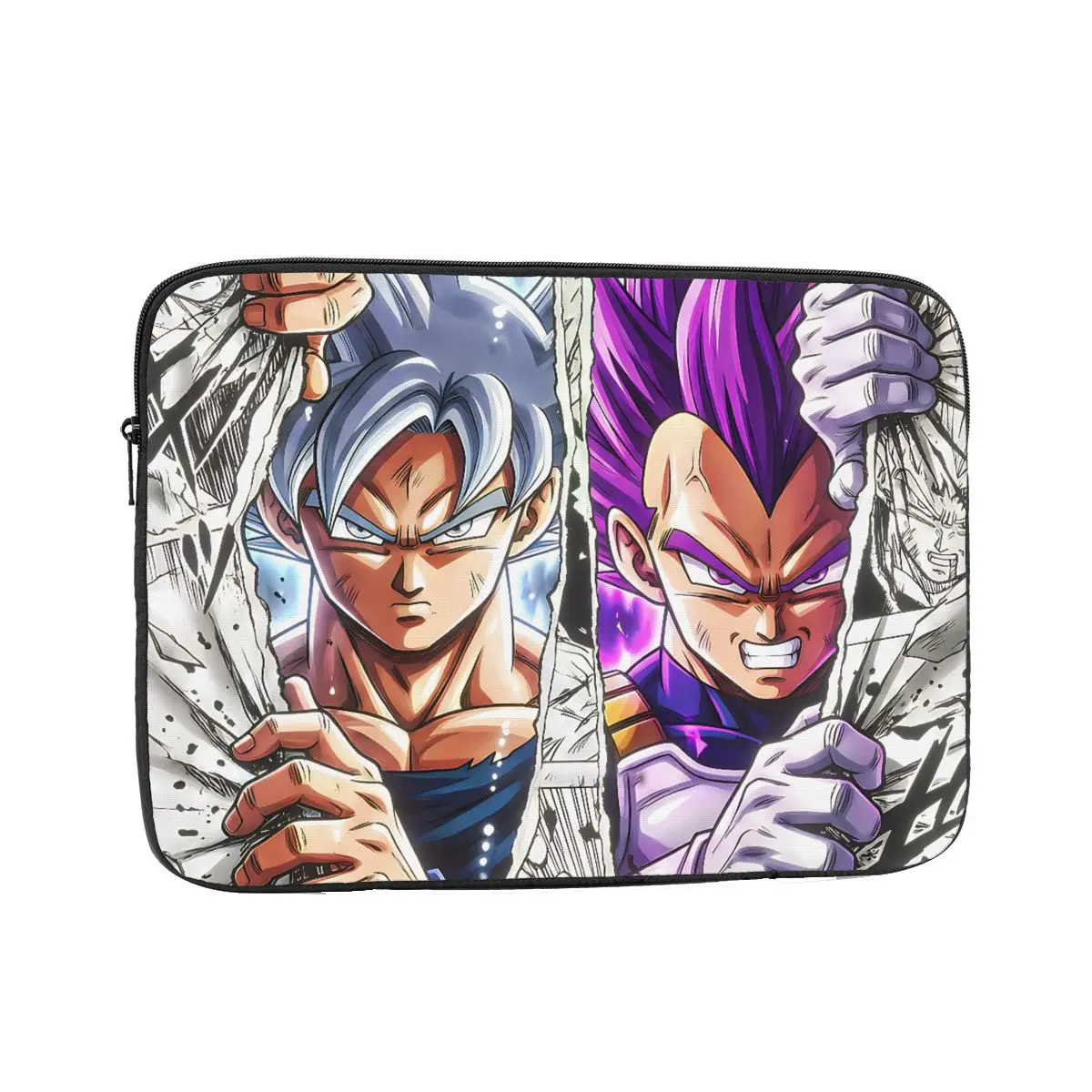 Фото Чехол-сумка для ноутбука с изображением персонажей комиксов, для MacBook Air Pro, DBZ Vegeta Goku, противоударный чехол для планшета №1