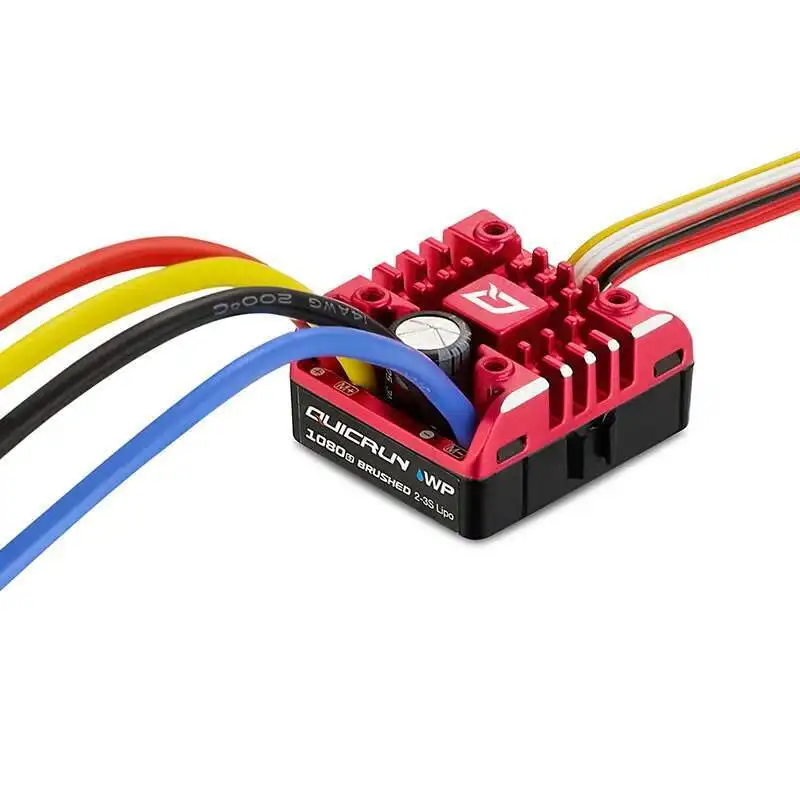 Электронный регулятор скорости HobbyWing QuicRun WP 1080 G2 80A ​ ​ Контроллер для радиоуправляемых машинок-краулеров с коллекторным двигателем 18 110 (art.: 3920daa45db8e) - 3920daa45db8e