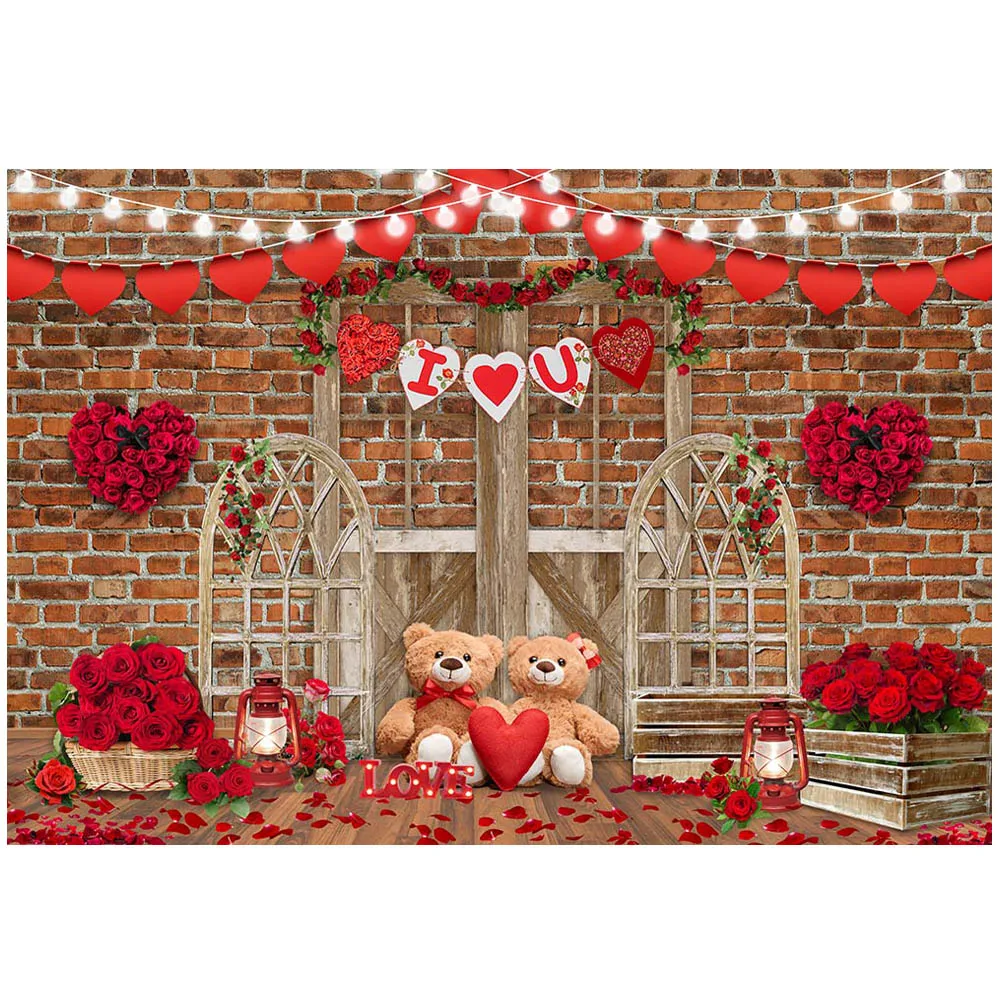 Фон для фотосъемки с изображением кирпичной стены