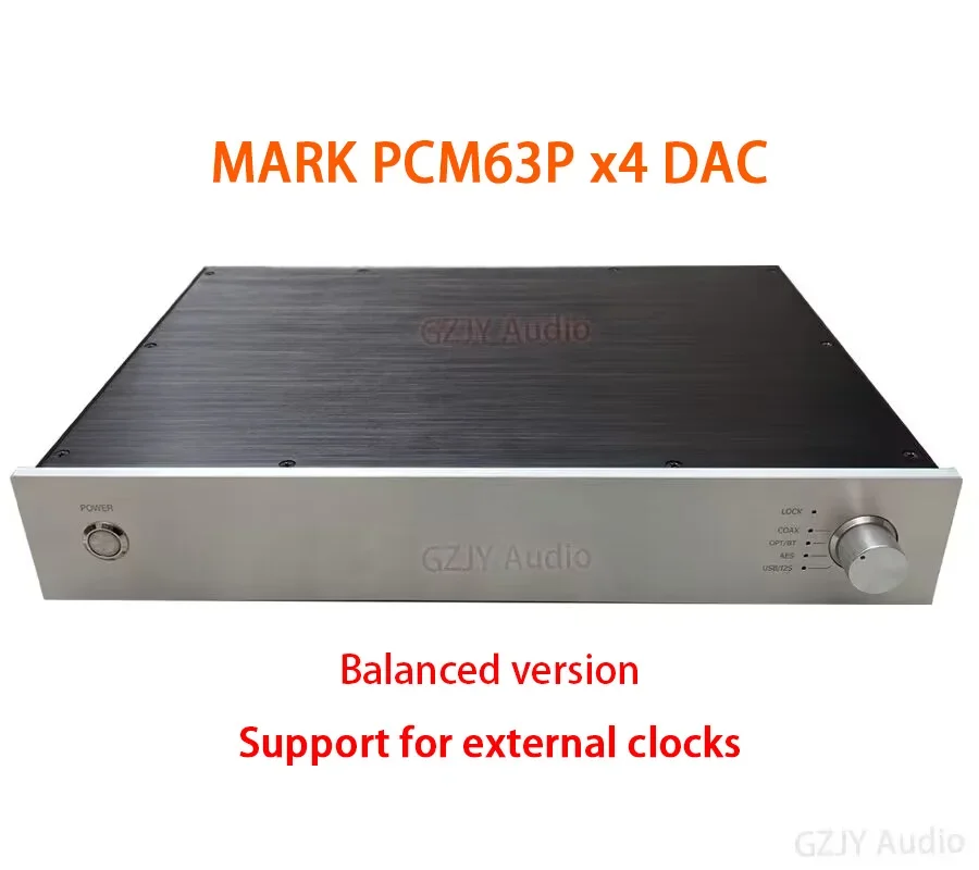 Высококачественная версия сбалансированного выхода PCM63P поддерживает внешний