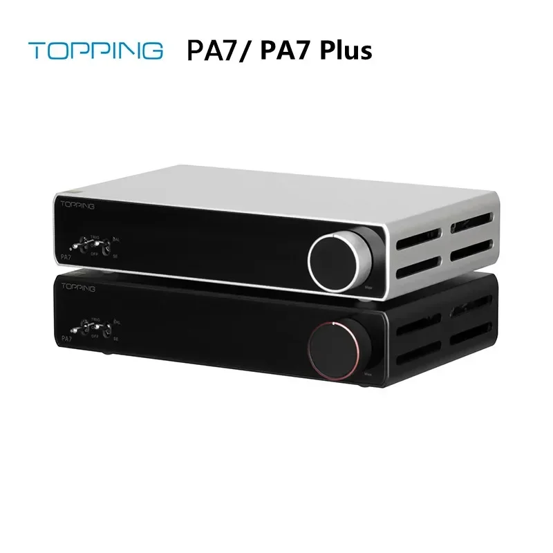 TOPPING PA7 Plus Настольный усилитель класса D 210 Вт 300 TRS XLR RCA Вход Полностью балансный