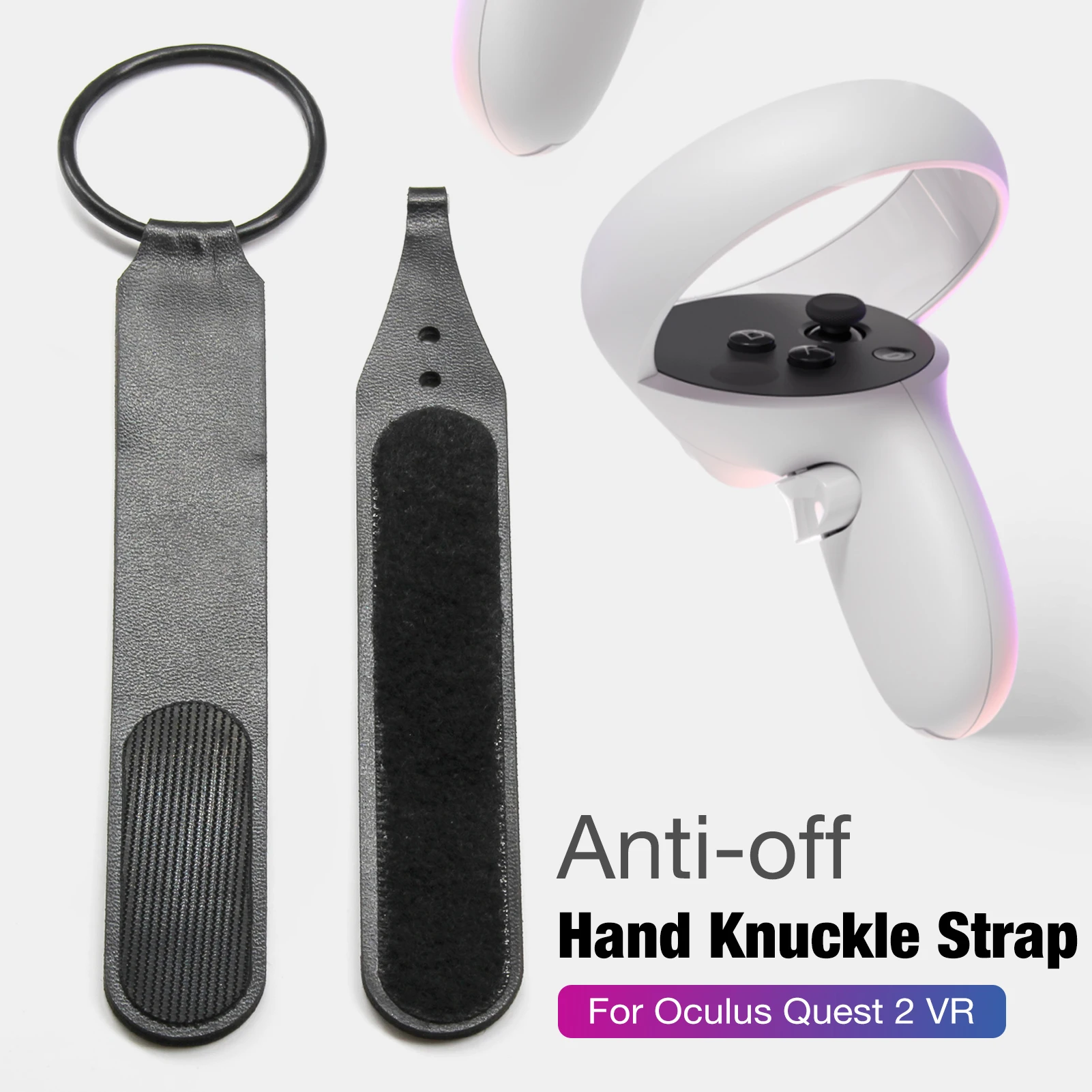 

Protective Strap Set For Oculus Quest 2 VR Anti-off Lightweight Anti Scratch Durable VR Strap Band For Oculus Quest 2 Accessory