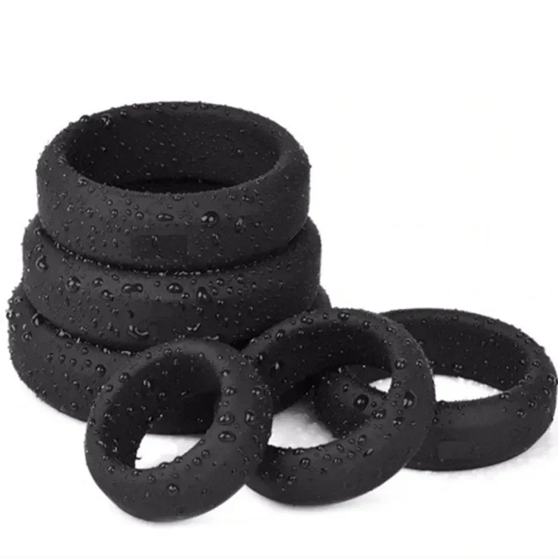 Силиконовые кольца для пениса мужские задержки эякуляции мошонка удерживающие