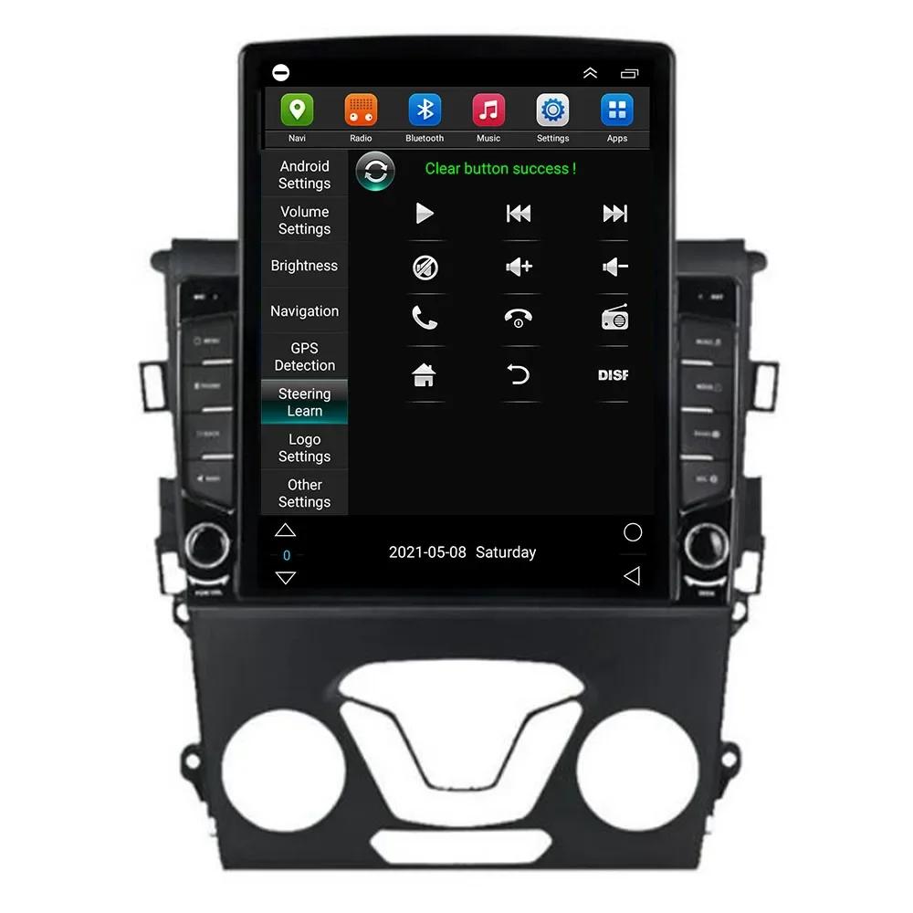 Для Tesla Style 2Din Android 12 Автомобильный радиоприемник для Ford Mondeo 5 2014-2035 Мультимедийный видеоплеер GPS Стерео Carplay DSP RDS Камера (art.: 3920caec57053) - 3920caec57053